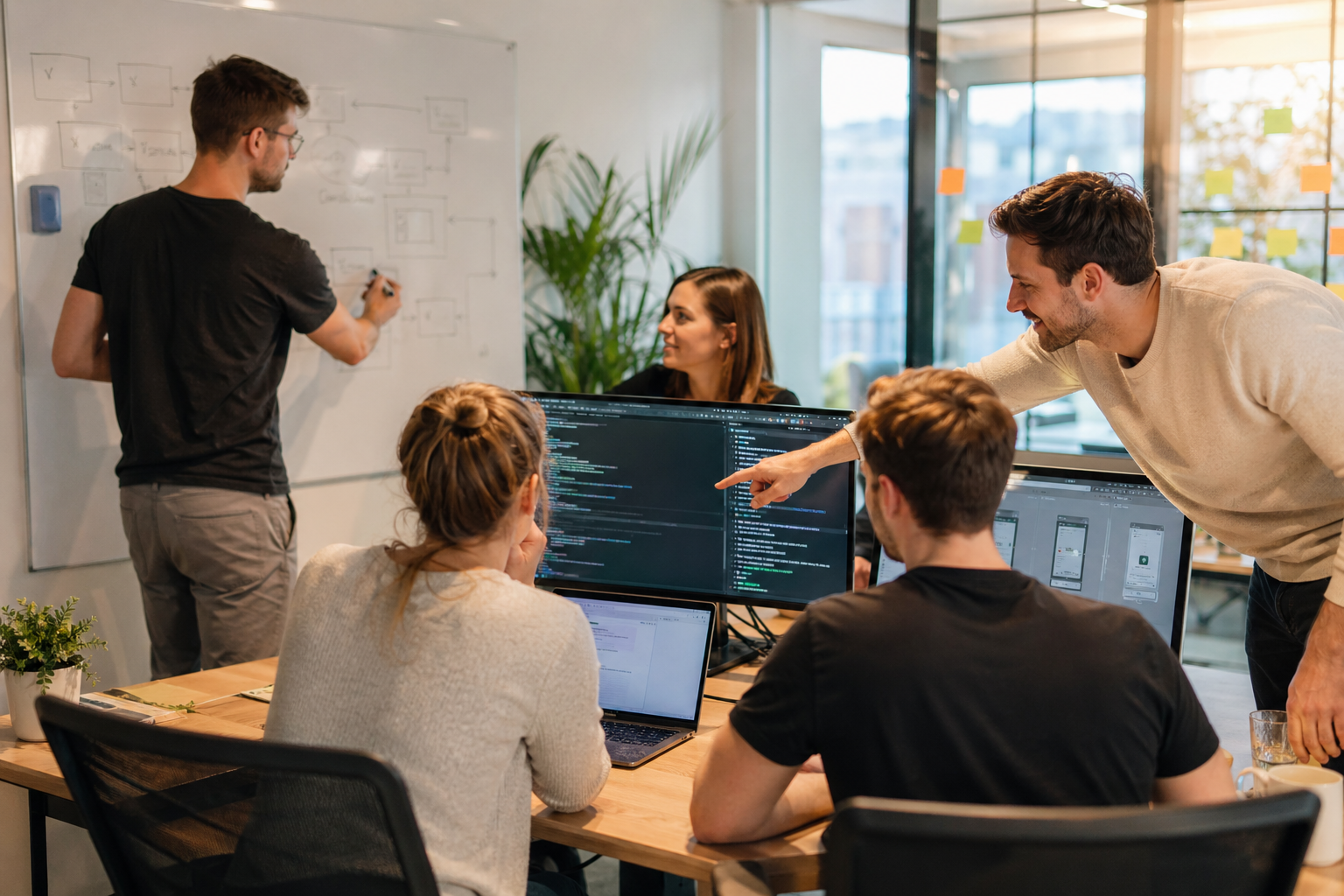 Das CordiVivo-Team bei der Arbeit